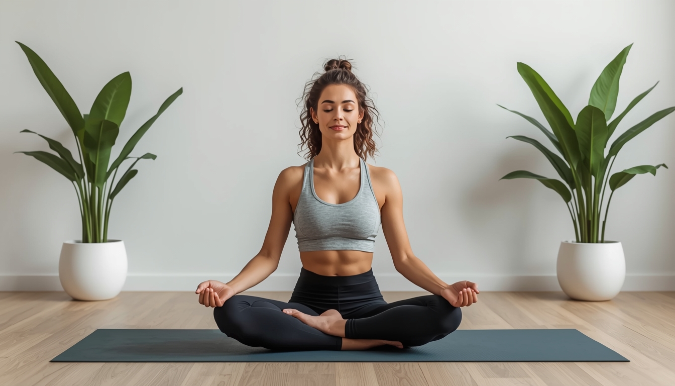 Balanced lifestyle with wellness practices and active living for everyday vitality